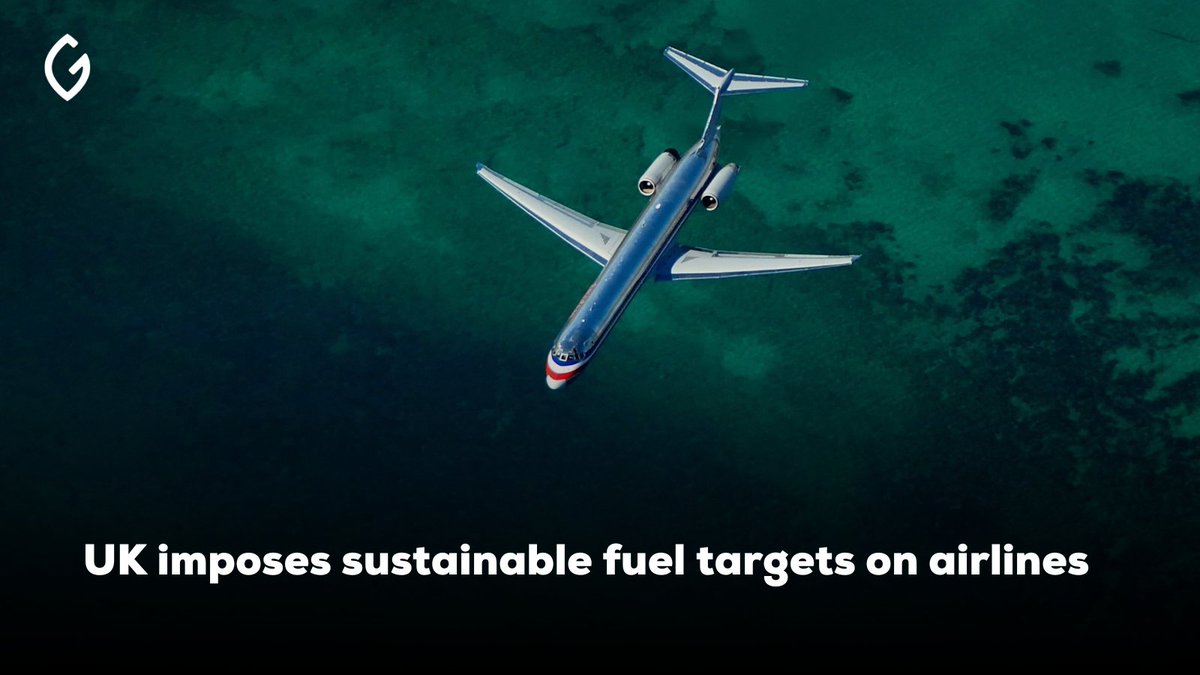 green_digest's tweet photo. The UK government will require airlines to switch to greener, but more expensive, fuel sources as part of decarbonization efforts.

By 2030, 10% of all jet fuel on UK flights must be sustainable aviation fuels (SAFs), which can emit 70% less carbon dioxide than traditional aviation fuel. However, SAFs are currently three times as expensive as traditional jet fuel and produced in small quantities.

The government hopes that binding targets will encourage fuel companies to produce more SAFs, reducing the price. Critics argue that flying less is the only genuine way to cut emissions.

Source: Financial Times