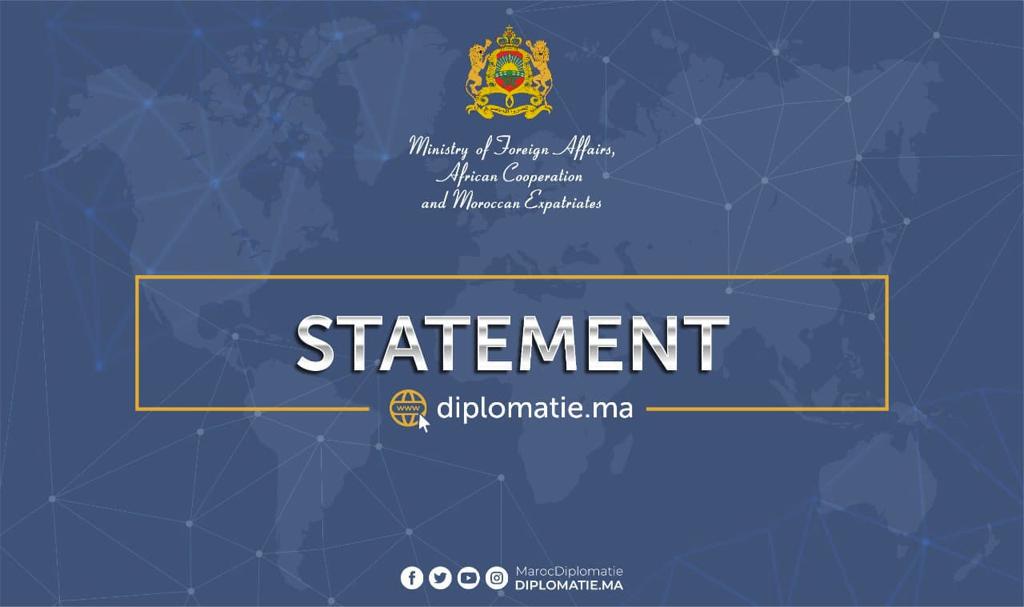 The Kingdom of Morocco, whose Sovereign HM King Mohammed VI chairs the Al Quds Committee, strongly condemns the incursion by some extremists and their supporters into Al-Aqsa Mosque esplanade, as well as the provocative acts they committed in violation of its sacredness.
