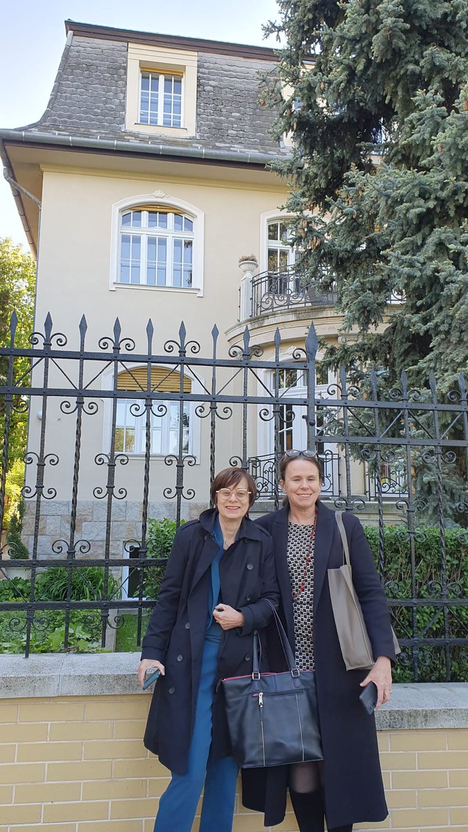 My 🇫🇷 colleague @ClaireLegrasB and I went to see Tamás Lanczi, Head of the Sovereignty Protection Office to seek clarification on its mission and powers. Thank you for the frank and open discussion.