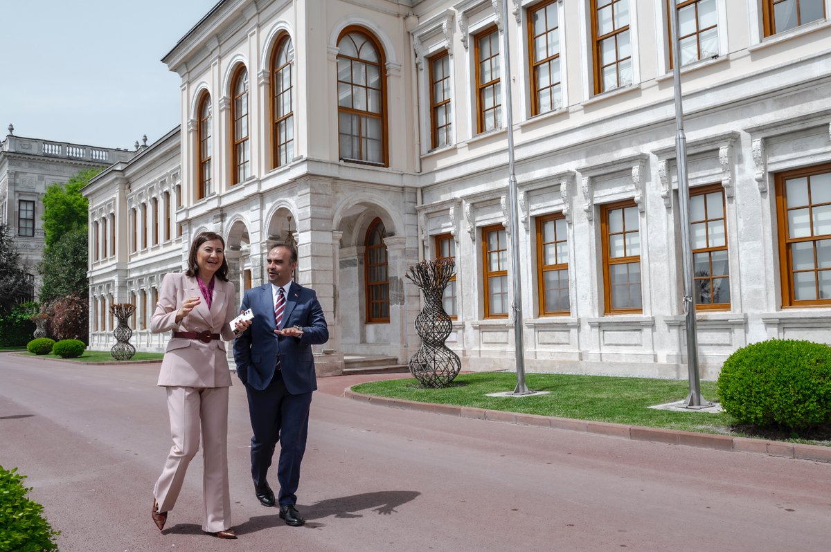 Ili_Ivanova's tweet photo. Fruitful discussions today with Mehmet Fatih Kacฤฑr, Minister of Industry and Technology, in the margins of the ๐ช๐บ๐น๐ท High-Level Dialogue.
We have excellent cooperation in research and innovation, and are keen to take it to the next level!
#HorizonEU #GlobalApproach #TeamEurope https://t.co/FapIhP3UzX