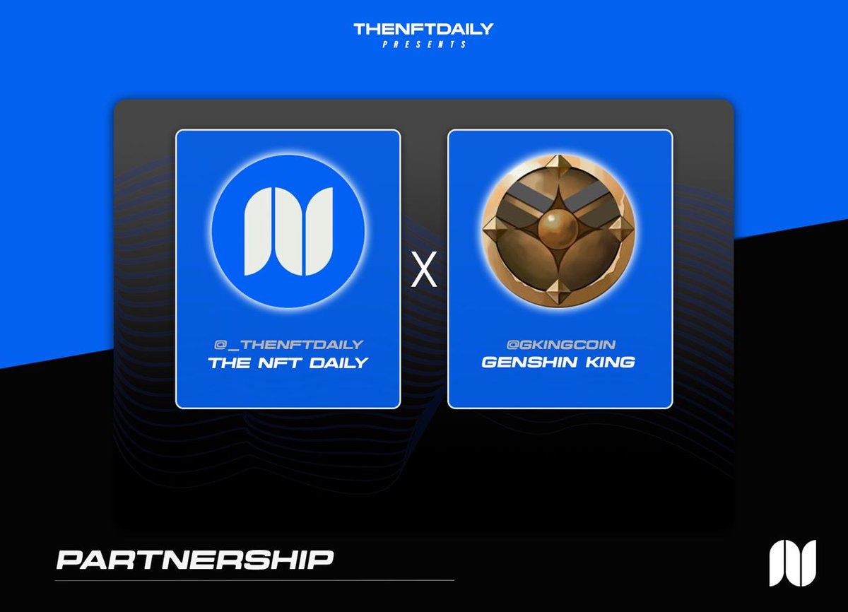 The NFT Daily x @Gkingcoin 🤝🏼 

GenshinKing are the first P2E NFT game that rewards users directly in BNB! 

Early adopters can also expect some juicy airdrops 🪂 

Stay tuned for all the alpha. 

 Play now at: genshinking.com