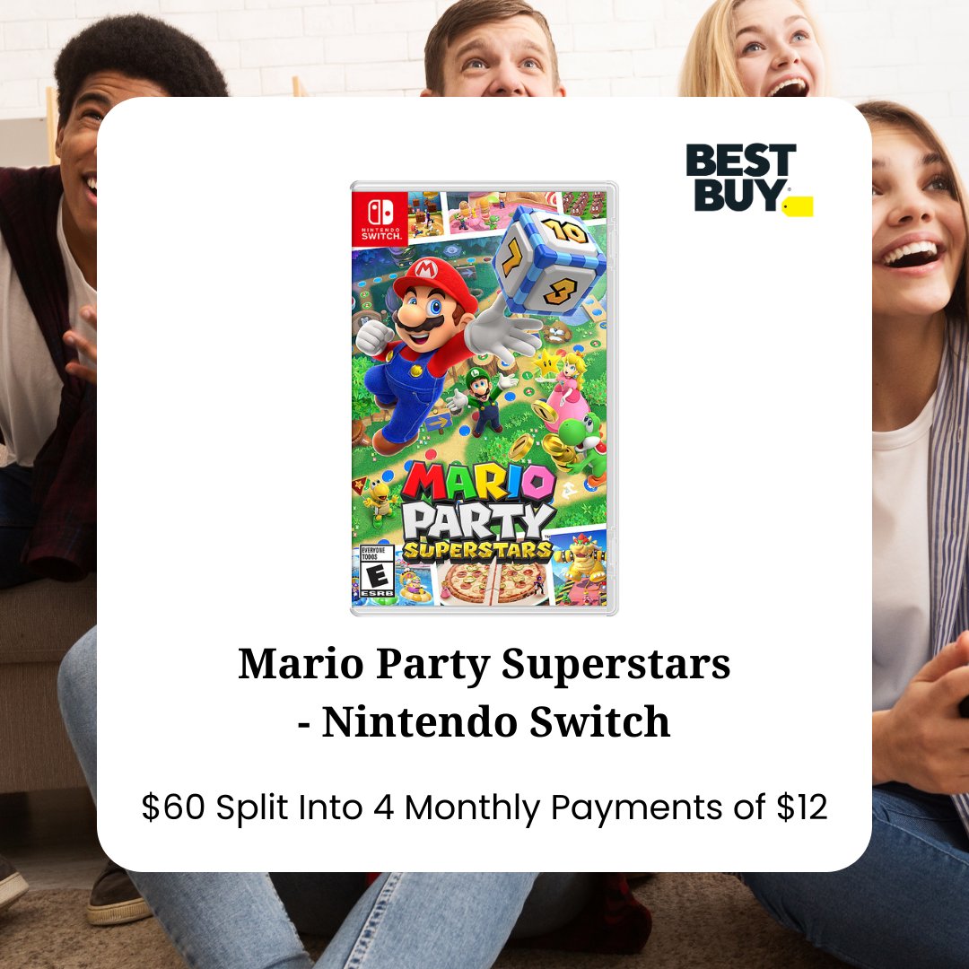 WinWinXPayments's tweet photo. Anyone up for a #GameNight? ๐ฎ Shop ALL the #GameNightEssentials right on #WinWinX so you can get quality #BestBuy products with the best #PersonToPerson #PaymentPlans so you're bank isn't saying, "#GameOver" ๐๐ฐ
-
-
#Nintendo #NintendoSwitch #PS4 #PS5 #MarioParty #MarioKart https://t.co/daB9cgzA5h