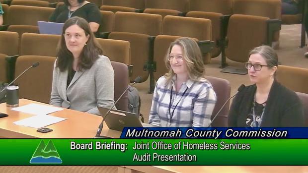 In a presentation to the Board this week, Multnomah County auditors shared the results of their audit, which found that Joint Office housing placement data is 96% accurate. The Audit Director said those were 'excellent results'. multco.us/multnomah-coun…