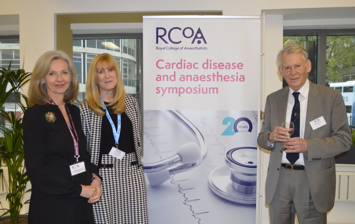 Our heartfelt thanks to Professor Pierre Foex for chairing our cardiac disease and anaesthesia symposium over the last 2 days and the last 20 years! We are grateful to Professor Foex for ensuring the continued success of the symposium. #RCoACardiac @drClaireShannon @bjajournals