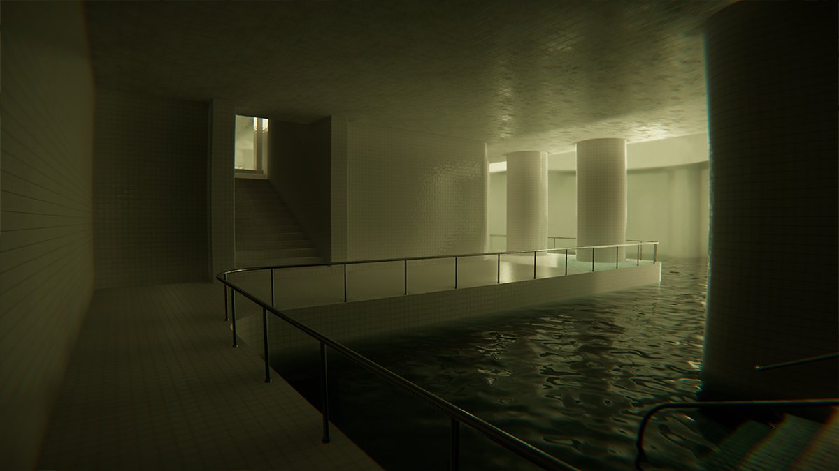 Get your final look at Pools, the eerie psychological horror game in which there's no UI, no dialogue, and no music, ahead of its launch on Steam tomorrow. Good luck not getting creeped out! bit.ly/3w9ML9e