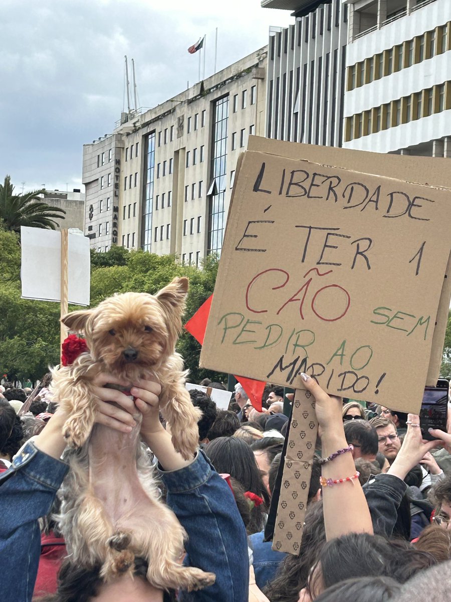 Viva a revolucão.