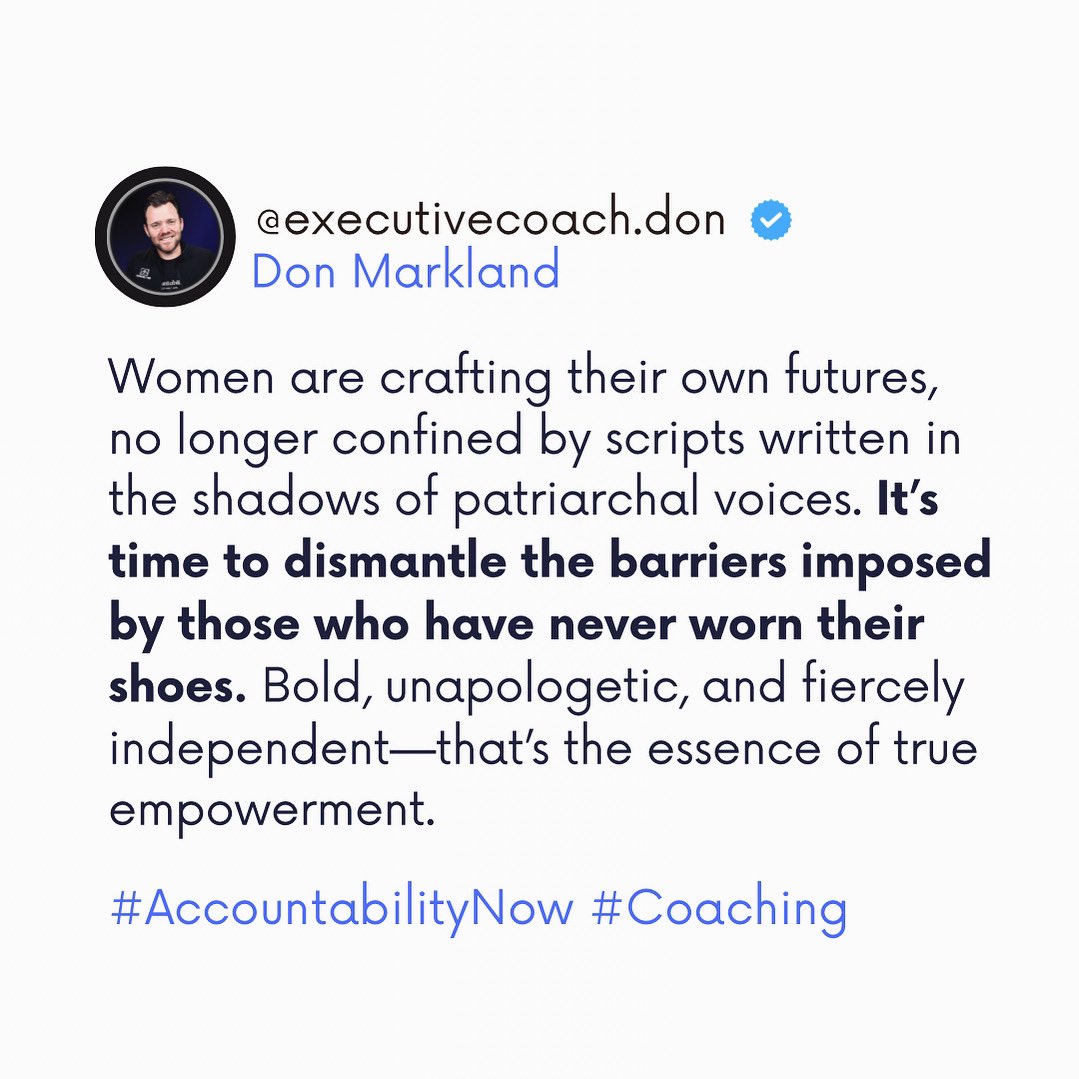 Breaking free and rewriting the rules—women define their own empowerment. 🌟 No limits, no apologies. #BoldWomen #Unapologetic #Empowerment #BreakTheMold #womensleadership