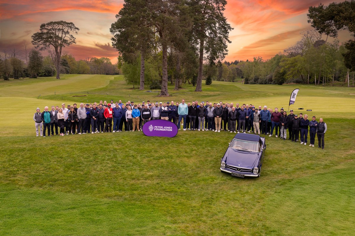 We are thrilled to share the success of our annual Charity Golf #fundraiser at @FoxhillsSurrey! With an incredible turnout and support, we raised an impressive £101K. Thank you to all who contributed to this impactful event! peterjonesfoundation.org/latest-news/ch…