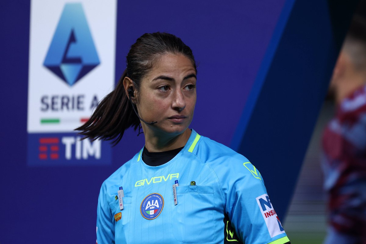 First time in Serie A history we will have an all women’s refereeing team and they'll cover the Inter-Torino match 👏 Maria Sole Ferrieri Caputi, Francesca Di Monte, and Tiziana Trasciatti 👥 Forza Ragazze!