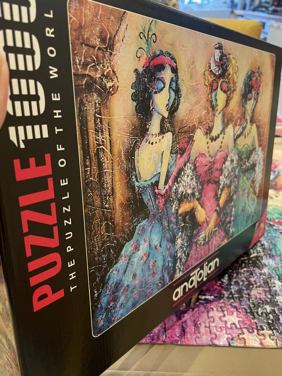 KIbooksandmusic's tweet photo. Two more jigsaws, one pre-loved and checked (ie we’ve done it - see photo), the other still sealed, both 1000 #ilovejigsaws #jigsawpuzzles #artjigsaws #supportindependentshops #shoplocal #kelhamisland https://t.co/sLaHwByFZI