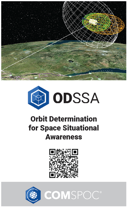 Discover COMSPOC's innovative Orbit Determination Space Situational Awareness (ODSSA) solution, designed to revolutionize space situational awareness by enabling precise maneuver reconstruction of non-cooperative Resident Space Objects (RSOs). With ODSSA, you can quickly decipher…