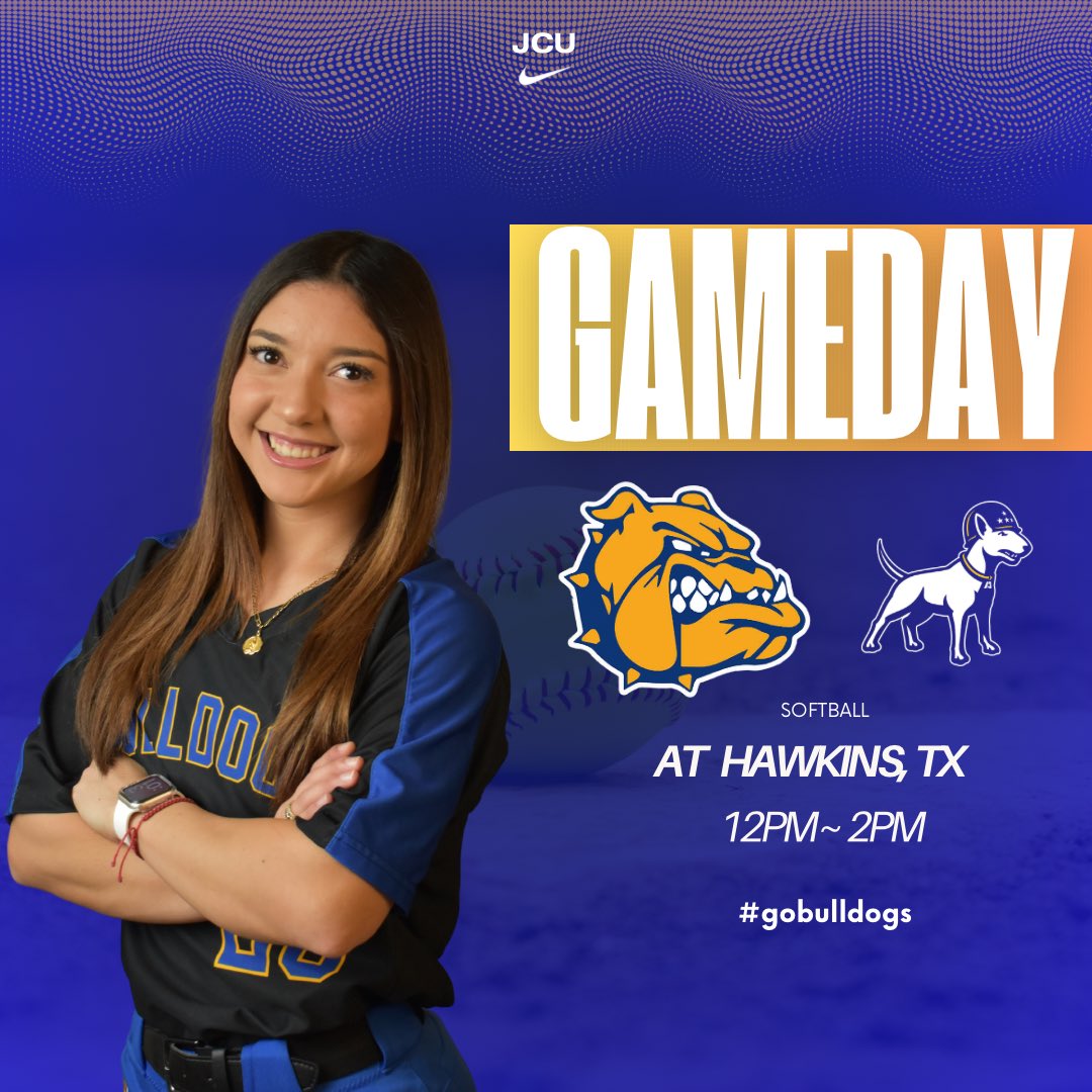 S🥎FTBALL TIME

🆚LSUA 
⏰12PM &amp; 2PM
🏟️JCU Softball field

#jcubulldogs