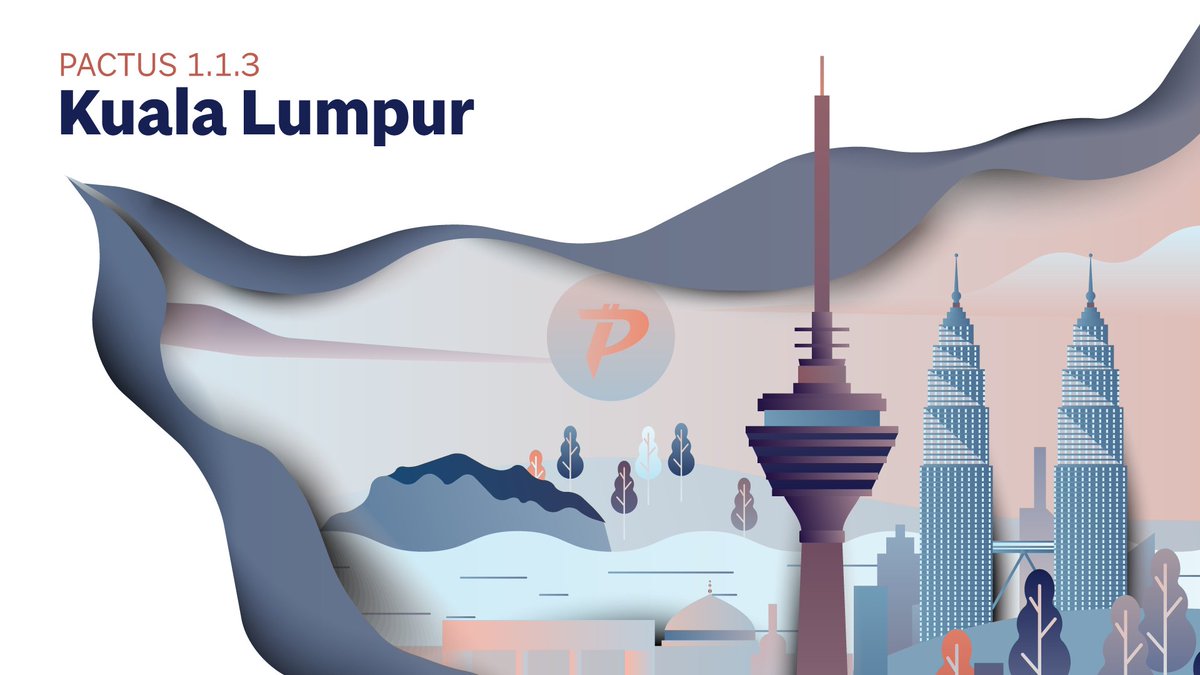 PactusChain's tweet image. Important Update Released: Kuala Lumpur v1.1.3 🔒
Upgrading immediately is crucial to protect your node from potential threats and to maintain network stability.
Download now: pactus.org/download/