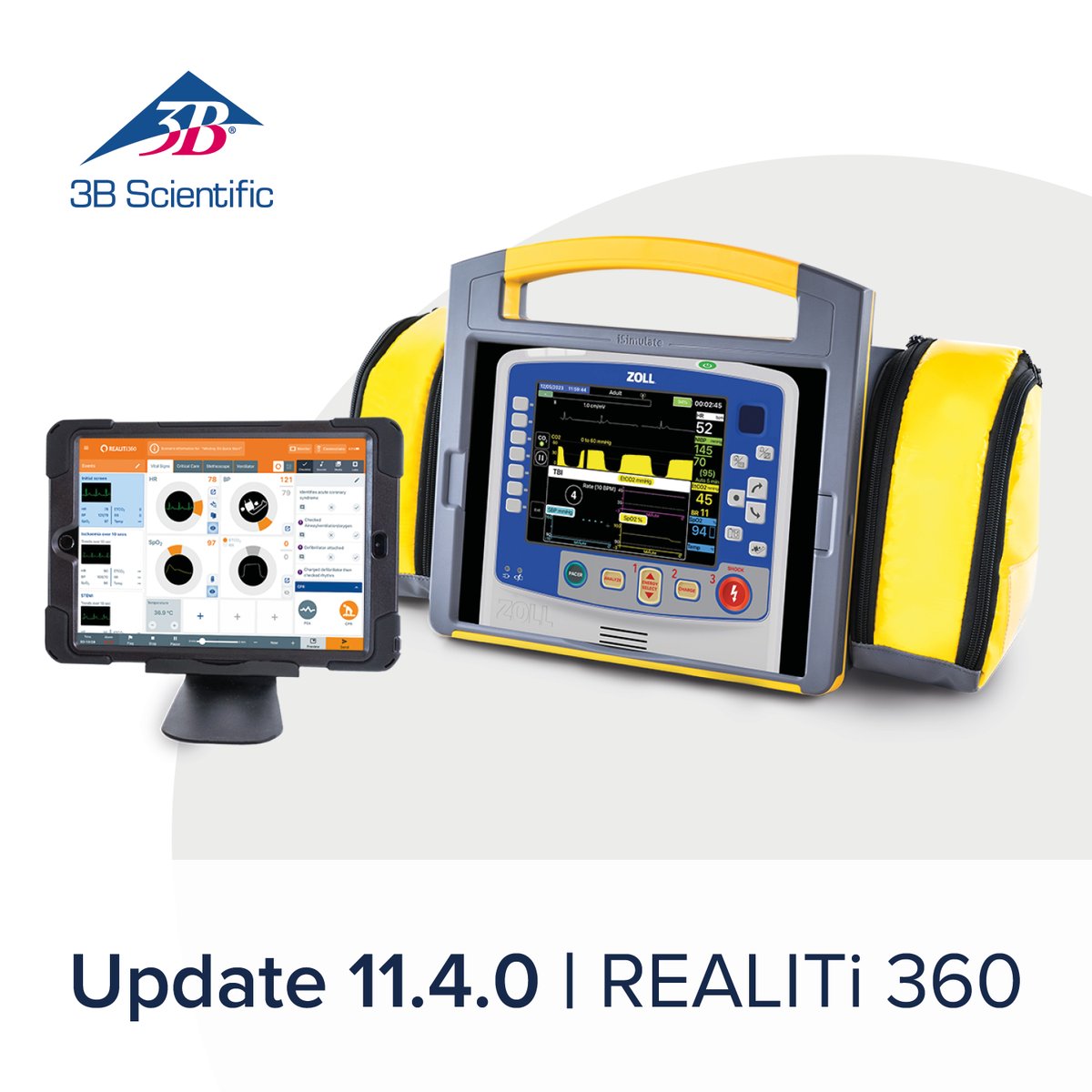 3bscientific's tweet image. [#REALITi360 Version 11.4.0] Exciting News Alert! The latest Update is now LIVE! Dive into an even smoother simulation experience with essential updates and key improvements across our displays and controls. Find the link here: hthttps://hubs.la/Q02v2K040
#iSimulate #3BScientific