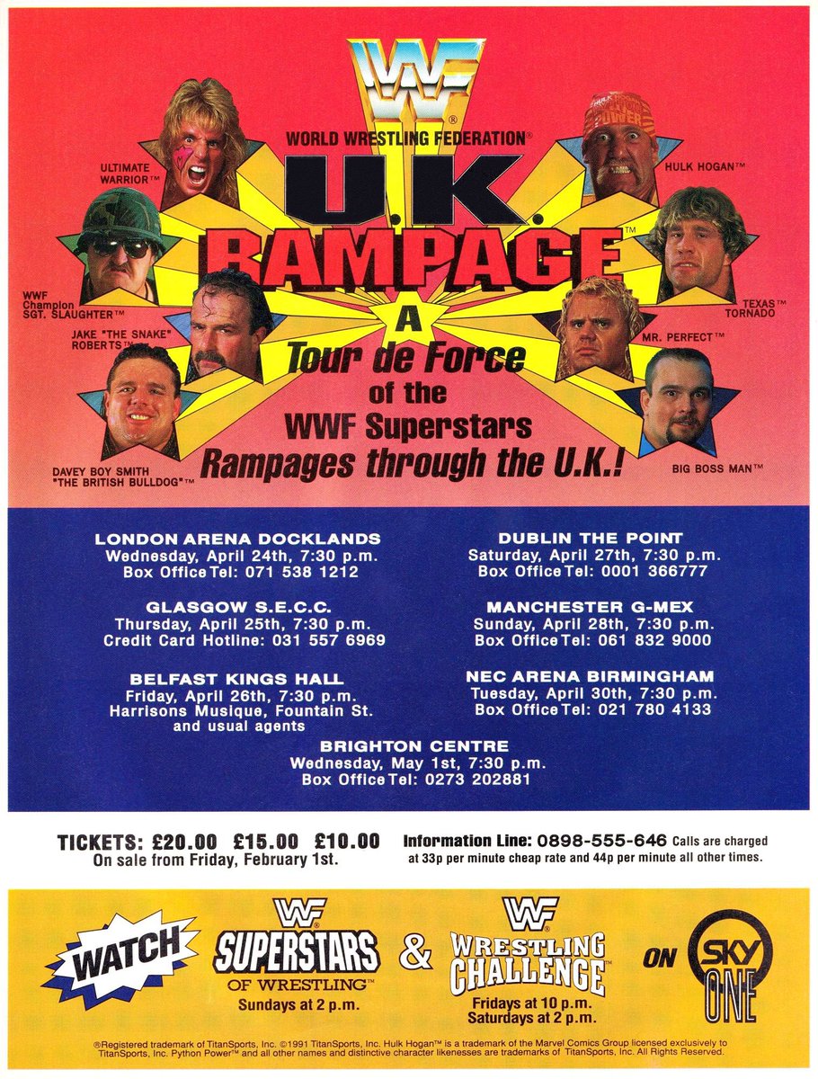 33 years ago we were in the UK for the Rampage Tour! Through the tour I’d work with both Earthquake and my old partner The Berzerker John Nord. #TrustMe #AEW #AEWDynamite