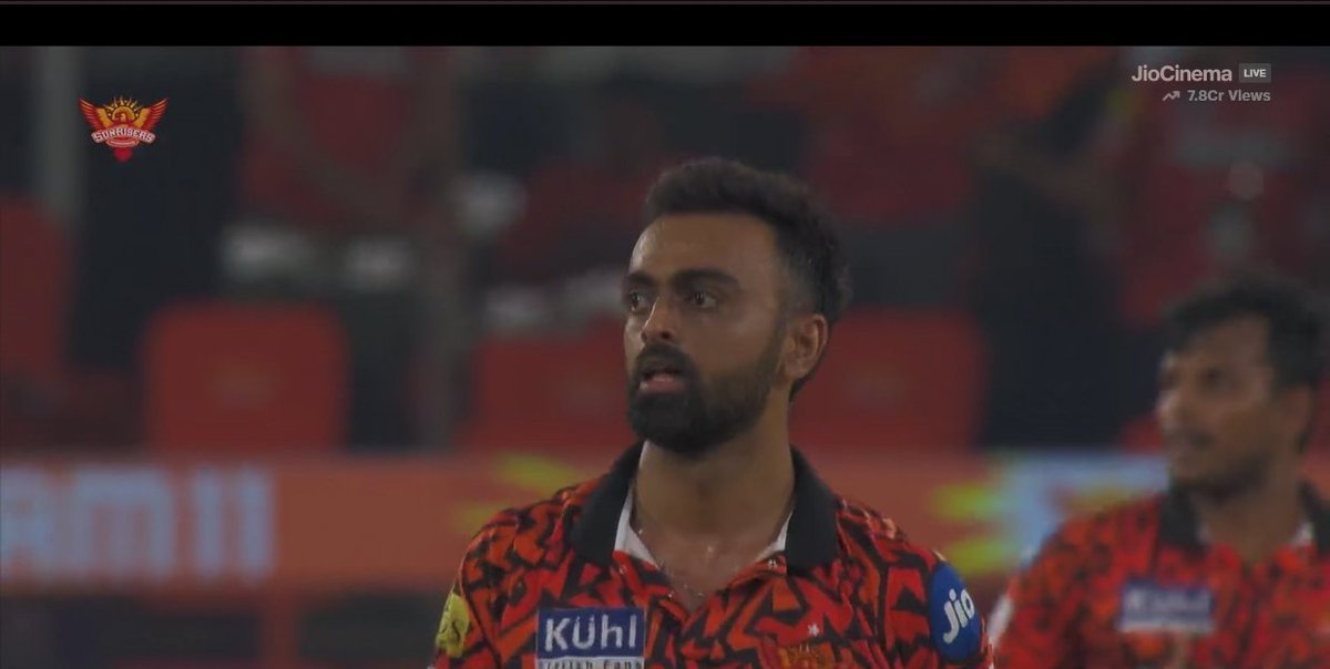 Jaydev Unadkat in his 100th IPL match. 3 for 30 from 4 overs against RCB batting unit - wickets of Kohli, Patidar & Lomror. A day to remember for Unadkat. 👏