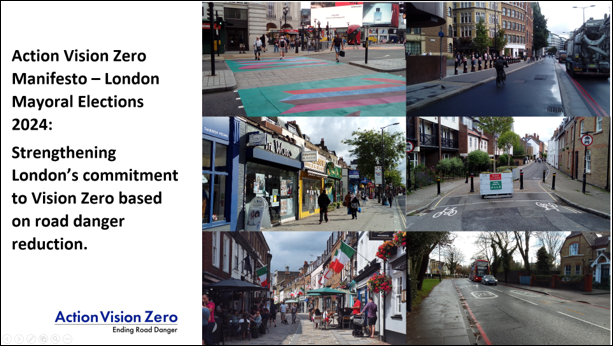 1/3 Just a few days now to the London Mayoral elections on 2nd May. Time for a v quick run through of the policies we think are needed to get London back on track for its Vision Zero target of zero fatal and serious road casualties by 2041.