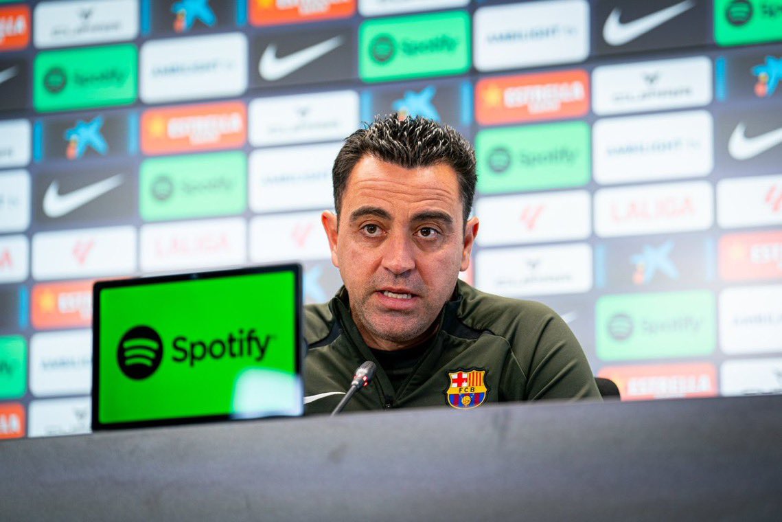 Xavi: “The fans have made me see that this project is not finished.”