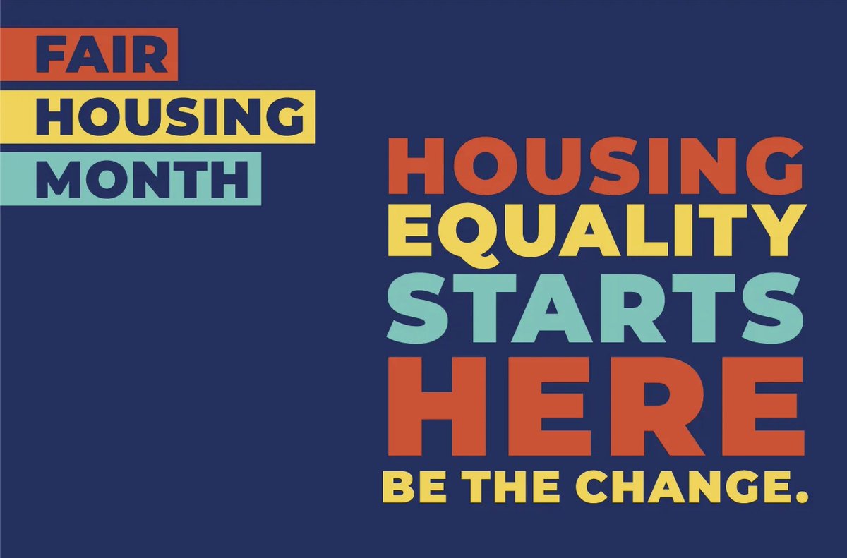 This April, let's commit to breaking down barriers 💪 and fostering fair housing for all. 🏘️ 

Every person deserves a place to call home, 🏠 regardless of background. Join us in advocating for #FairHousing!

nar.realtor/fair-housing/f…