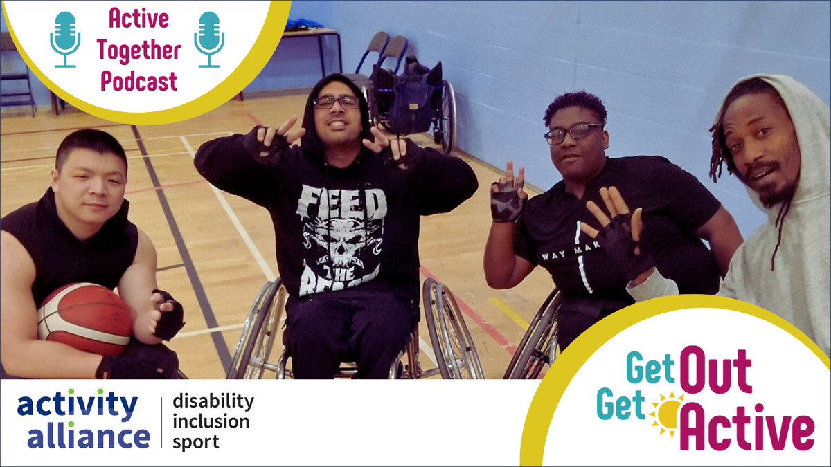 If you've not listened to the latest Active Together podcast yet then grab a cuppa and head over to our website! This week we speak to coach Rob Ghahremani from Nottingham City Lions wheelchair basketball team. You can find the link on our website: activityalliance.org.uk/news/8944-nott…