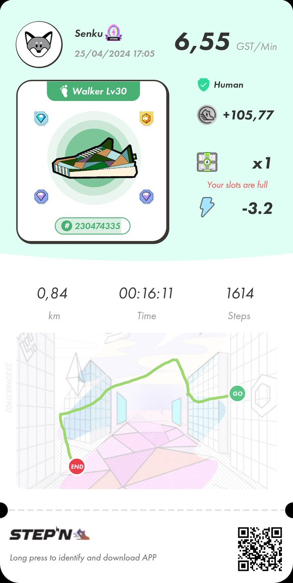 Martiniqueloka's tweet image. #ProofOfSTEPN #STEPN #ActivationCodeSTEPN 58001372
#GST #GMT

Balade en couple ❤️
Humain 😀