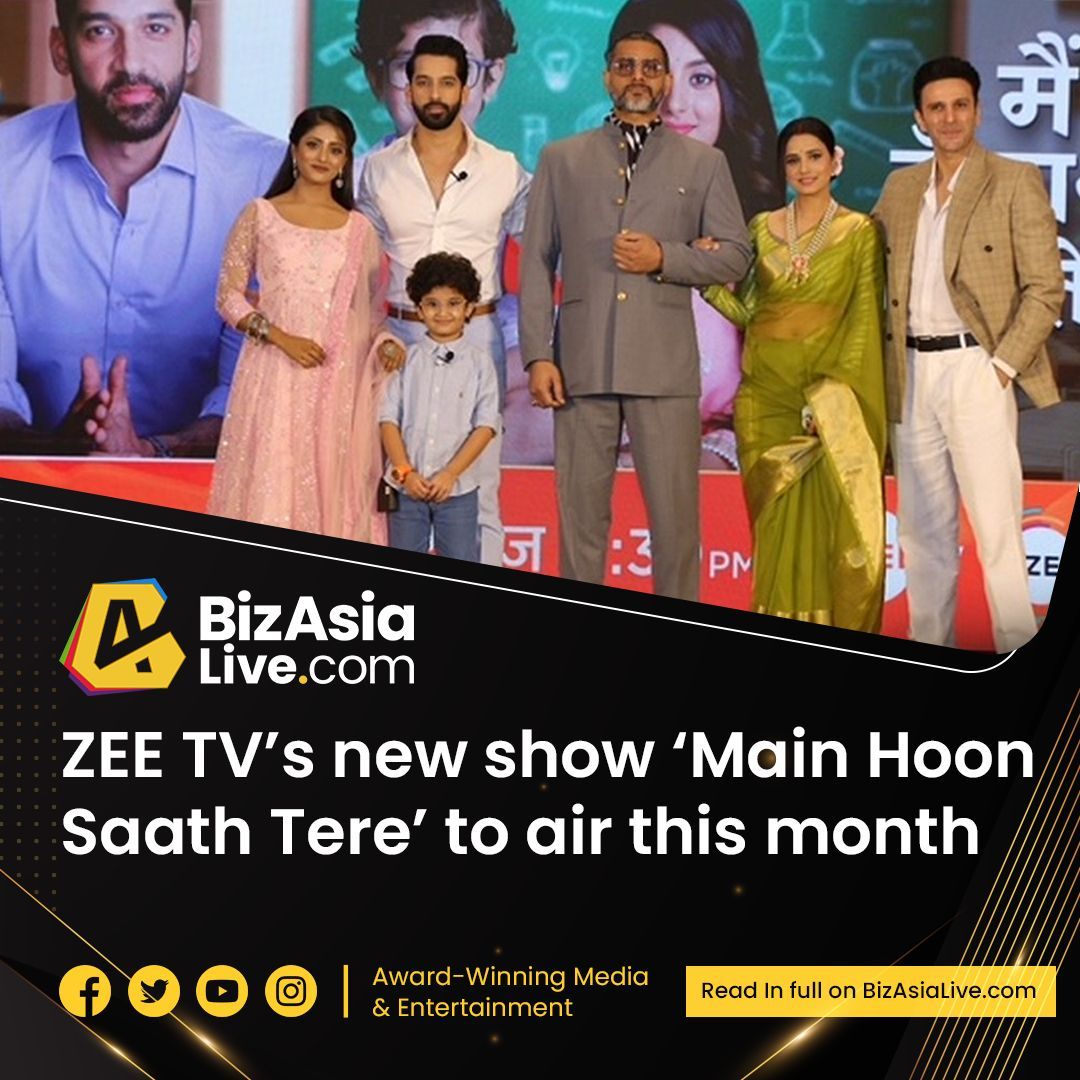 #ZEETV's new show #MainHoonSaathTere to air this month

▶ Read here: buff.ly/3Jxep2P 

#UlkaGupta #NihanJain #KaranVohra
