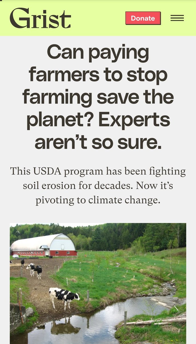 Stop Farming To Save The Planet? 😳