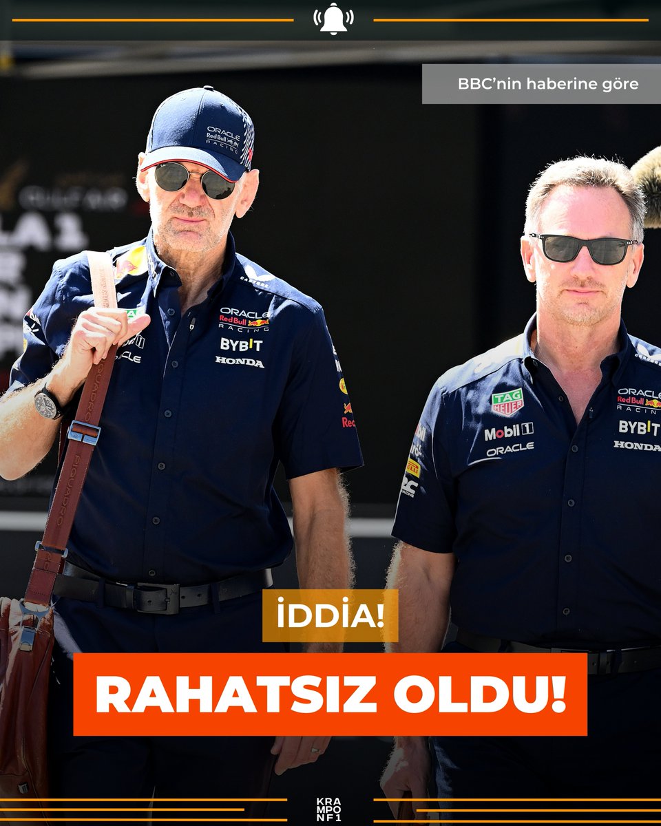 Adrian Newey, Christian Horner'ın taciz iddialarından rahatsız olmuş ve takıma ayrılma kararını bildirmiş. (BBC)