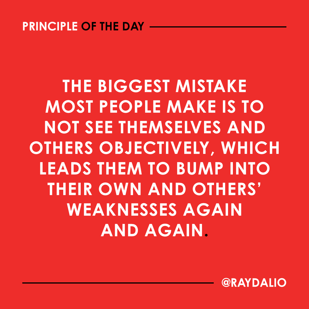People who do this fail because they are stubbornly stuck in their own heads. If they could just get around this, they could live up to their potential. This is why higher-level thinking is essential for success. #principleoftheday