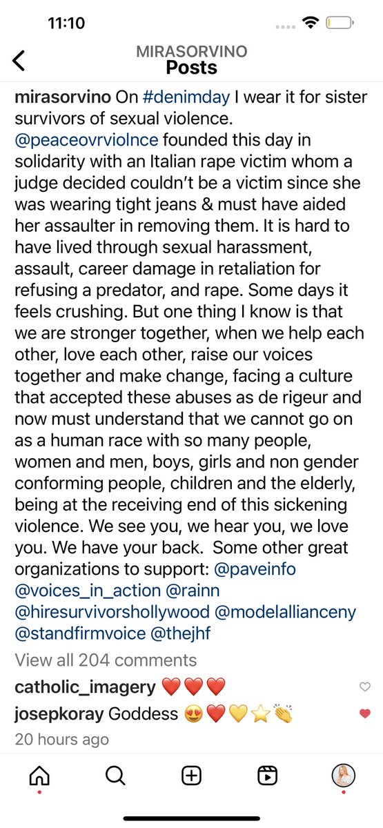 Horrified!Day after #DenimDay honoring sexual violence survivors,Harvey Weinstein’s conviction overturned,due partly to molyneux witnesses testifying to prior bad acts,like lioness Annabella Sciorra.Since when don’t courts allow evidence of pattern of prior bad acts to be