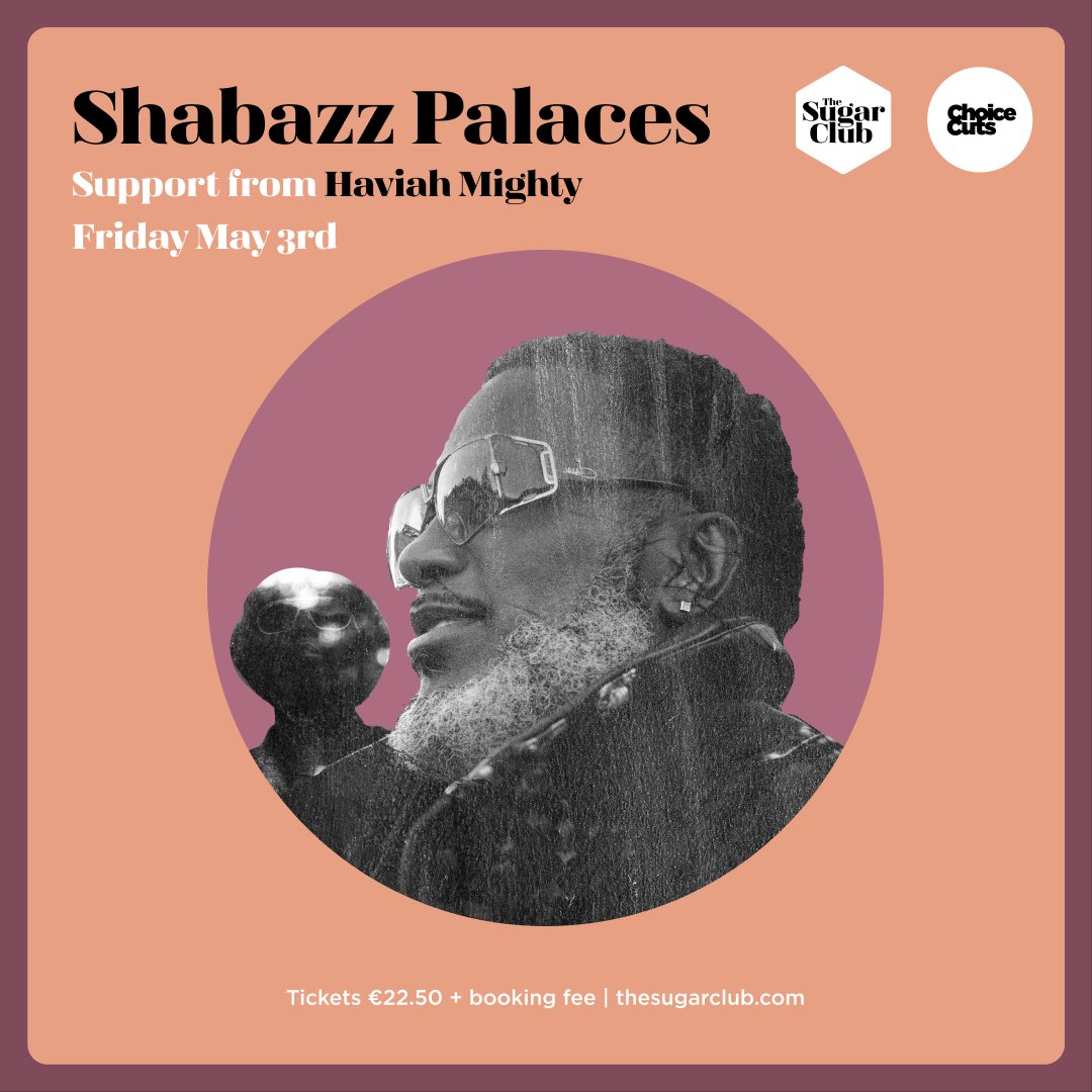 It is time to check out the single from Shabazz Palaces “Myths Of The Occult (feat. Japreme Magnetic)” released on February. Fantastic timing for us as we’ll get an exclusive performance of the new material. Friday 03.05 Tickets: bit.ly/TSC-ShabazzPal…
