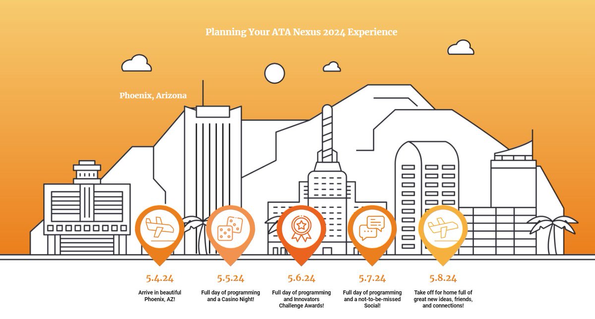 #ATANexus is more than a conference; it’s a movement toward the future of virtual care. It embodies a commitment to innovation, collaboration, and excellence in #telehealth. Join in Phoenix! 🌵 bit.ly/4aNCO0g