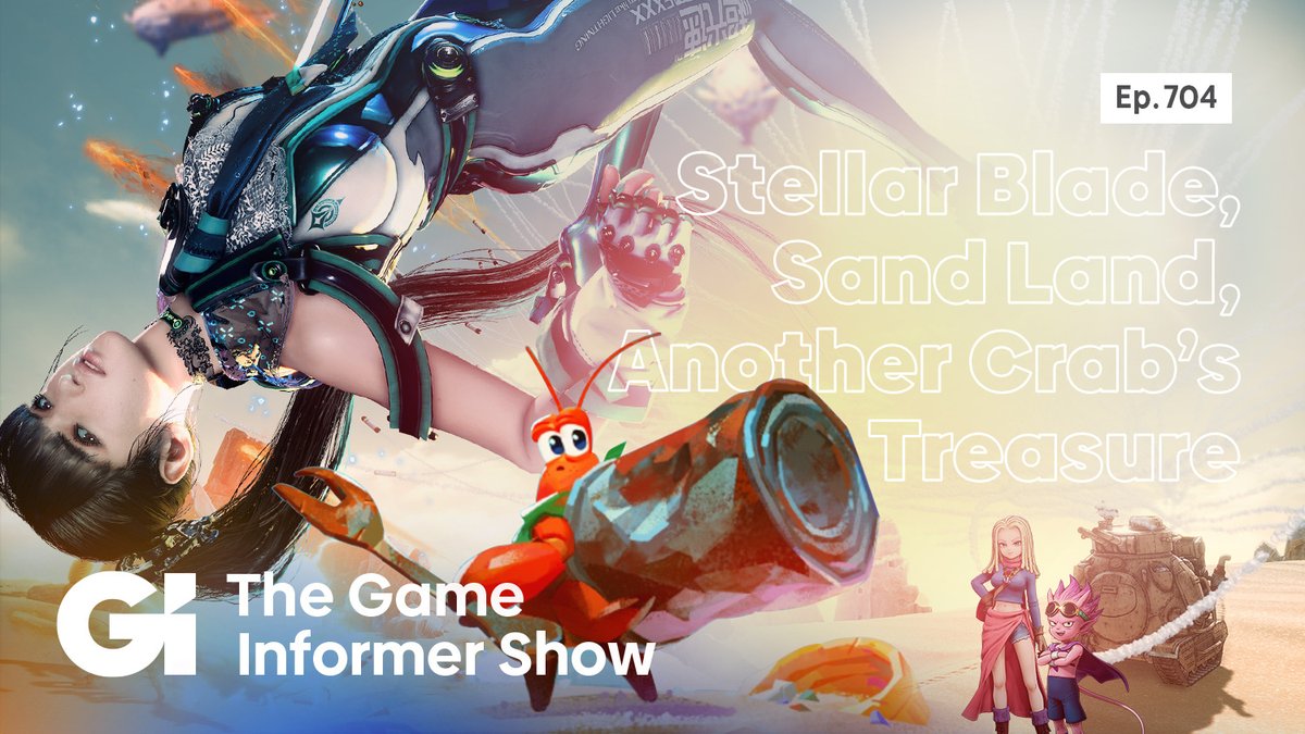 This week on The Game Informer Show podcast we talk Stellar Blade, Sand Land, Another Crab's Treasure, and the Knuckles TV show reviews. We also checked in on TopSpin and played the first new Monkey Ball game in years, coming to Switch later this year. gameinformer.com/video-podcast/…