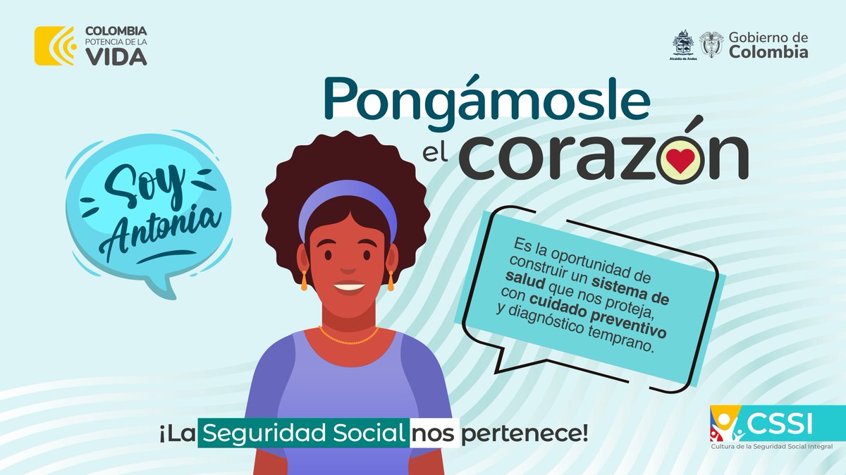 #SeguridadSocial || Juntos podemos lograrlo, la protección de las personas que nos importan, no es un juego.
#AlcaldíadeAndes #GermánVélezAlcalde #pongamosleelcorazon #culturadelaseguridadsocial