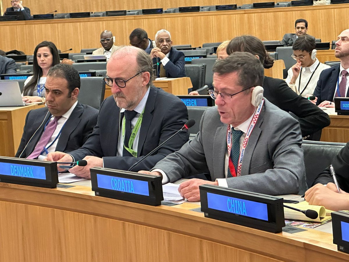 #Croatia as Vice-Chair of the @UNPeacebuilding Commission said at today’s #PBC meeting that the @UN Peacebuilding Fund is essential for peacebuilding and sustaining peace, and in this regard it is important to strengthen synergies between the PBC and the #PBF.
