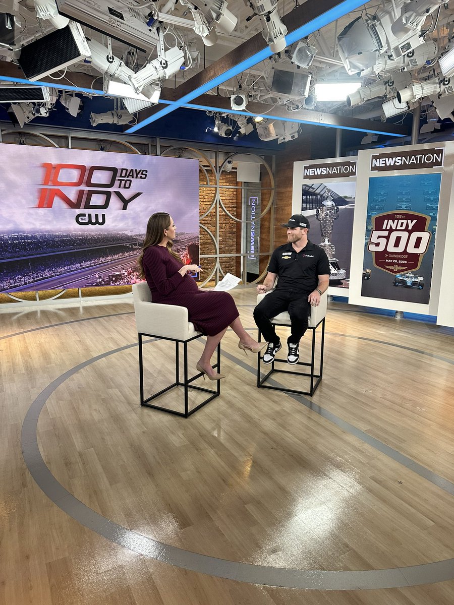 First stop of Conor’s Chicago Trip - Live with @NewsNation! @ConorDaly22 | @IMS | @CusickMSports