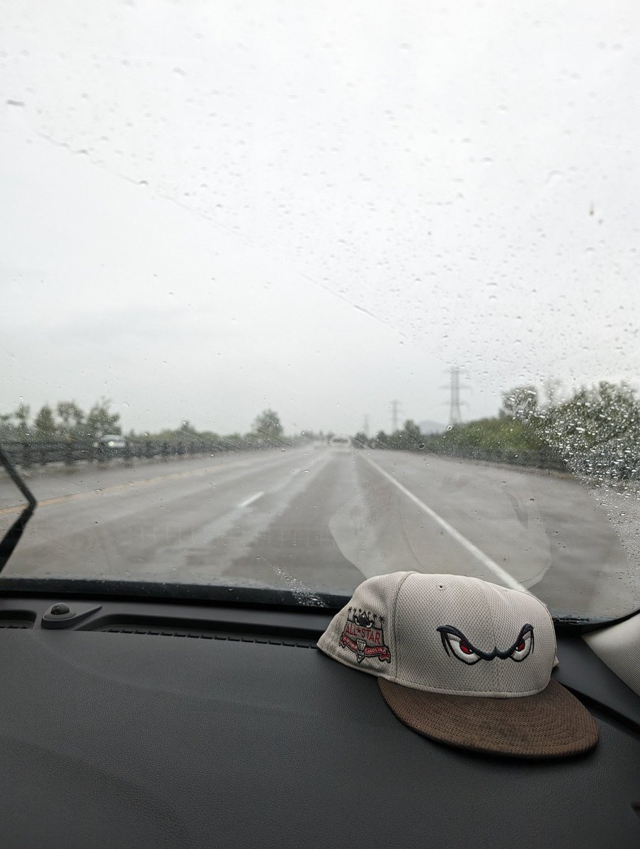 On the road again and headed for @RainiersLand. Hopefully this rain stops so we can watch a baseball game tonight... #WeRTacoma #TridentsUp