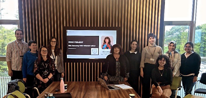 ABC members attended Dr. Francis Rees's presentation, hosted by @Webwise_Ireland, on her Child Influencer Project. It sparked a great discussion and well-shared learning among participants. #ChildInfluencers