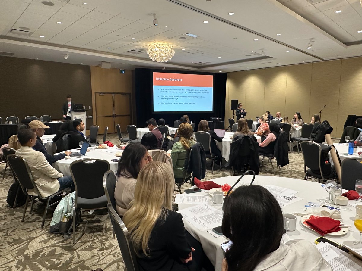 15th annual CAHR New HIV Researcher Workshop underway with stellar presentations from Sarah Chown, Ben Klassen and Dr. Keith Fowke. #CAHR2024
