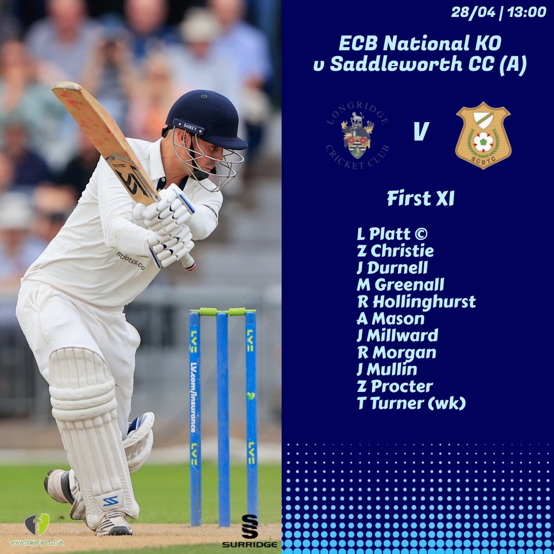LongridgeCC's tweet photo. 🏏| 2024 starts here….

Three of our senior teams kick off their league campaigns this weekend!

Whilst the 1st XI start their season with a National Knockout fixture on Sunday. 
 
🤞 for some dry weather 

#UpTheRidge 💙 https://t.co/C7SBwLtpAY