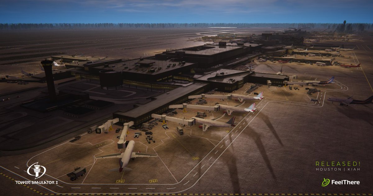 feelThere's tweet image. RELEASED! 👉 HOUSTON 🇺🇸 KIAH l IAH for Tower! Simulator 3 ✈

⏰ LIMITED RELEASE DISCOUNT 10%OFF!!!

Get it here 👉 shorturl.at/aegGH or through our Portal! by FeelThere feelthere.com/portal/

#feelthere #houston #kiah #tower #towersimulator3 #atc #airtrafficcontroller