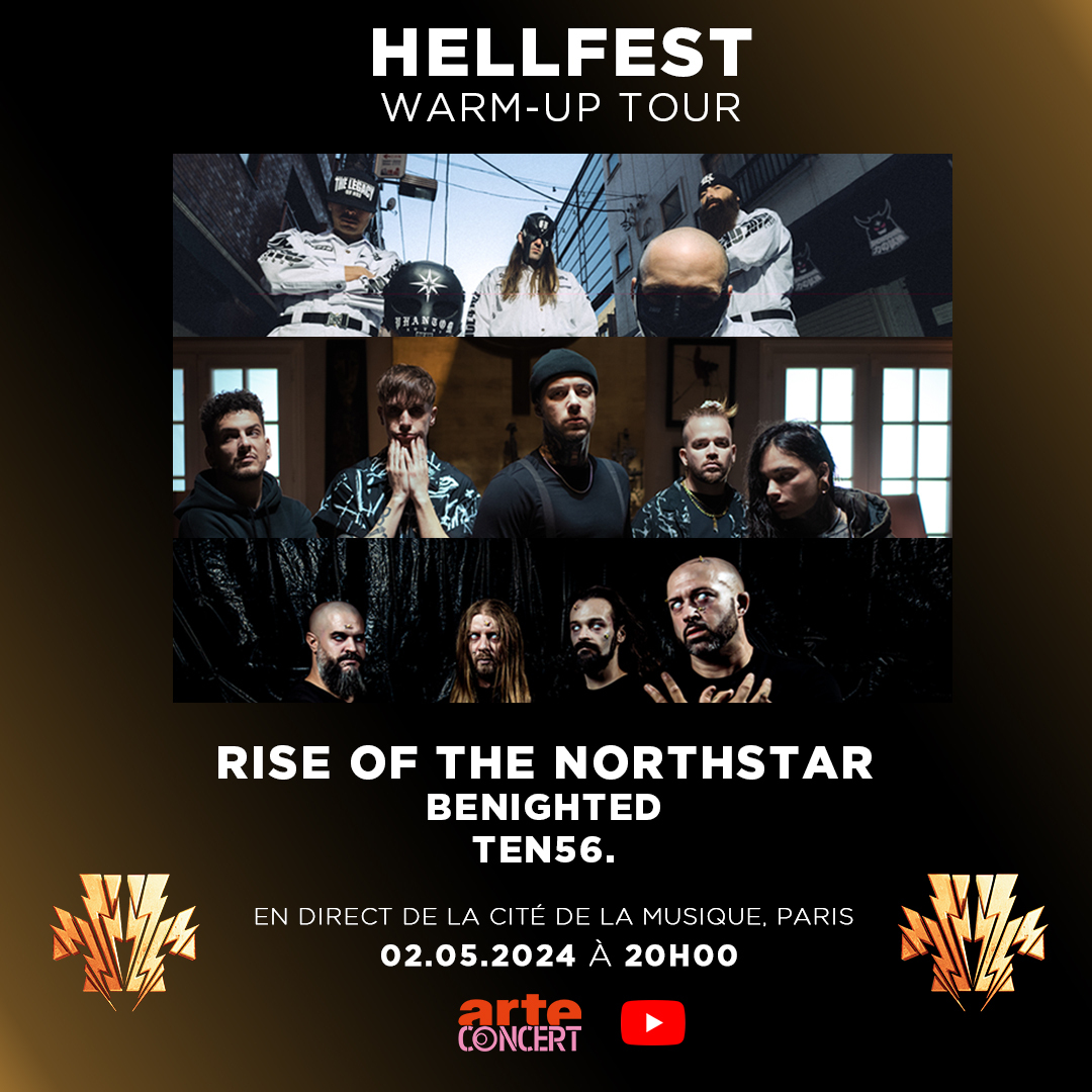 « Si tu ne viens pas au Hellfest, le Hellfest viendra à toi ! ». Le jeudi 2 mai, le Hellfest Warm-Up Tour pose ses guitares à la Cité de la Musique pour une soirée explosive 💥

👉 bit.ly/HellfestYT

👋 @hellfestopenair @philharmonie @rotnsofficial @ten56hq @_BENIGHTED