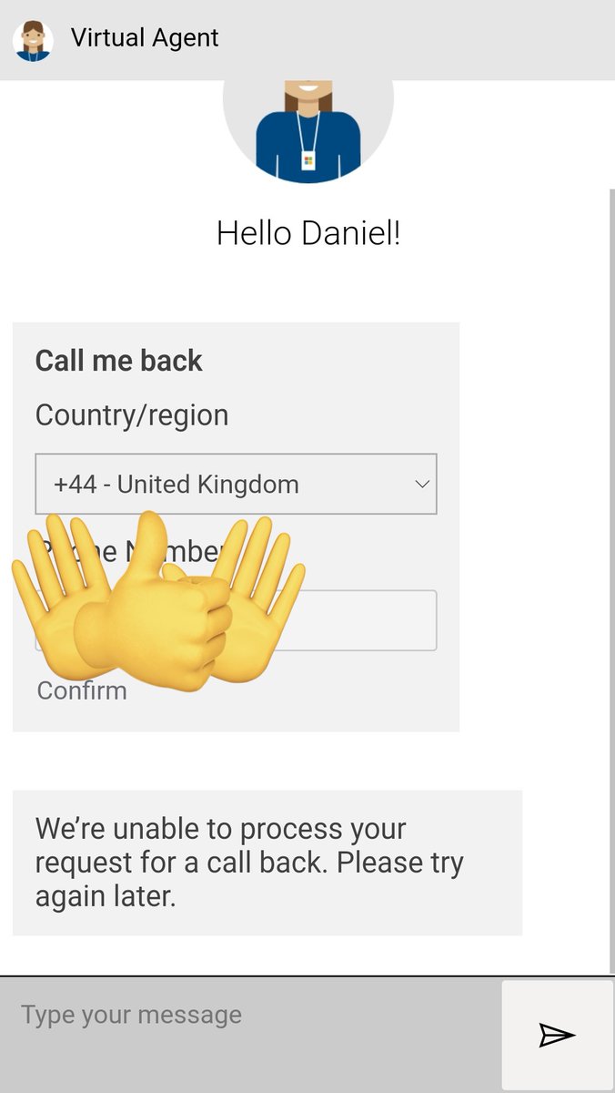 Sir_OnlyDans's tweet photo. @XboxSupport hey! I've been trying to book a call all day today and a few days before, but this is all I get? Any chance of some help? 😁 https://t.co/olR4x7bOCB