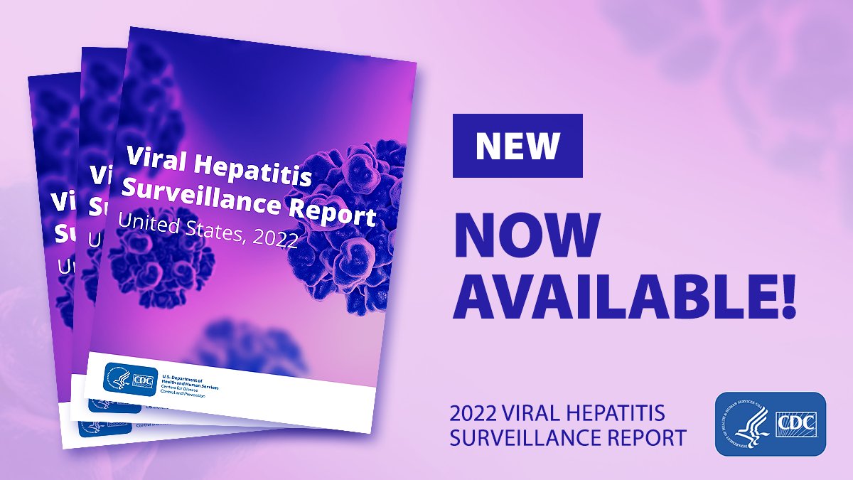 Earlier this month, @CDCgov released the 2022 Viral #Hepatitis Surveillance Report. See what’s changed and explore recent trends in #ViralHepatitis: bit.ly/4aoLUAf.