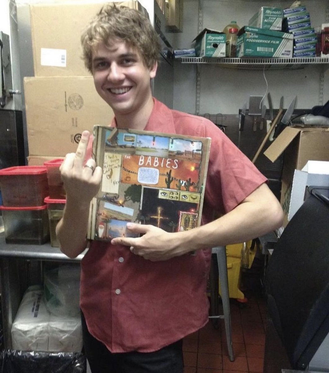 kevinmorby's tweet image. The Babies have added a 2nd Brooklyn show on 9/23 at @elsewherespace, with support from one of my all time favorite songwriters @jeffreylewisand. This is gonna be so fun 🥲🥲✨✨ - here’s a pic of me in 2012 letting the fans know that the babies are #1.

kevinmorby.com/tour