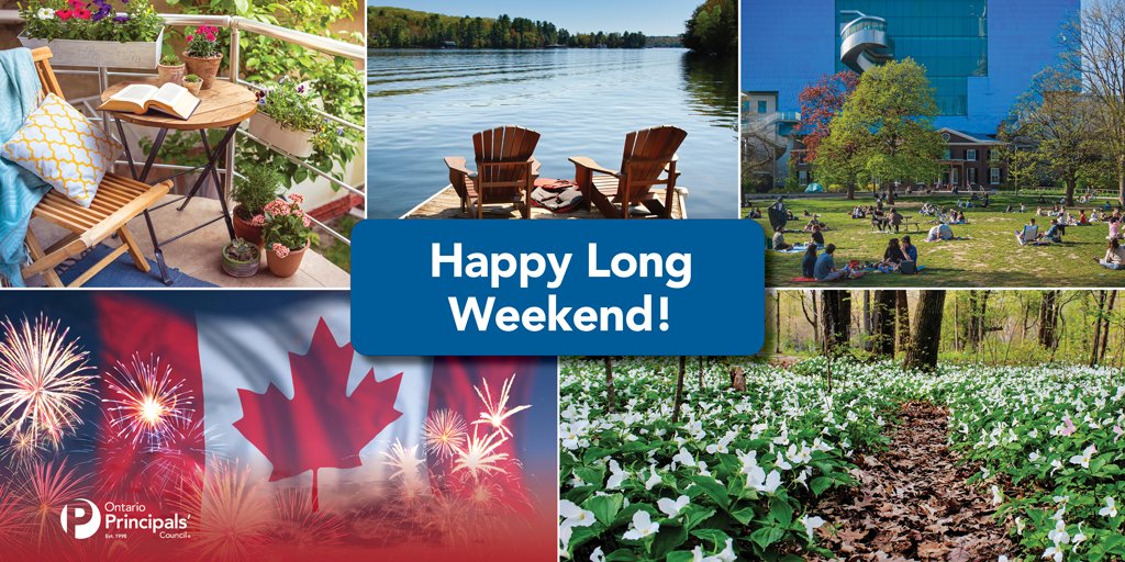 Enjoy your long weekend! We hope you can find some time with family & friends to recharge your batteries & enjoy some downtime.