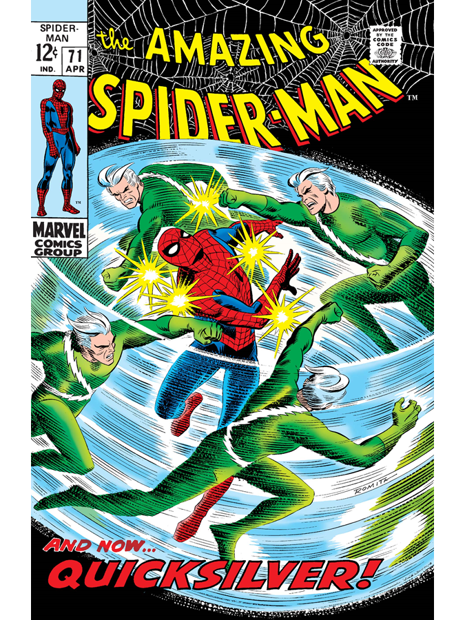 The Amazing Spider-Man #71 cover dated April 1969.