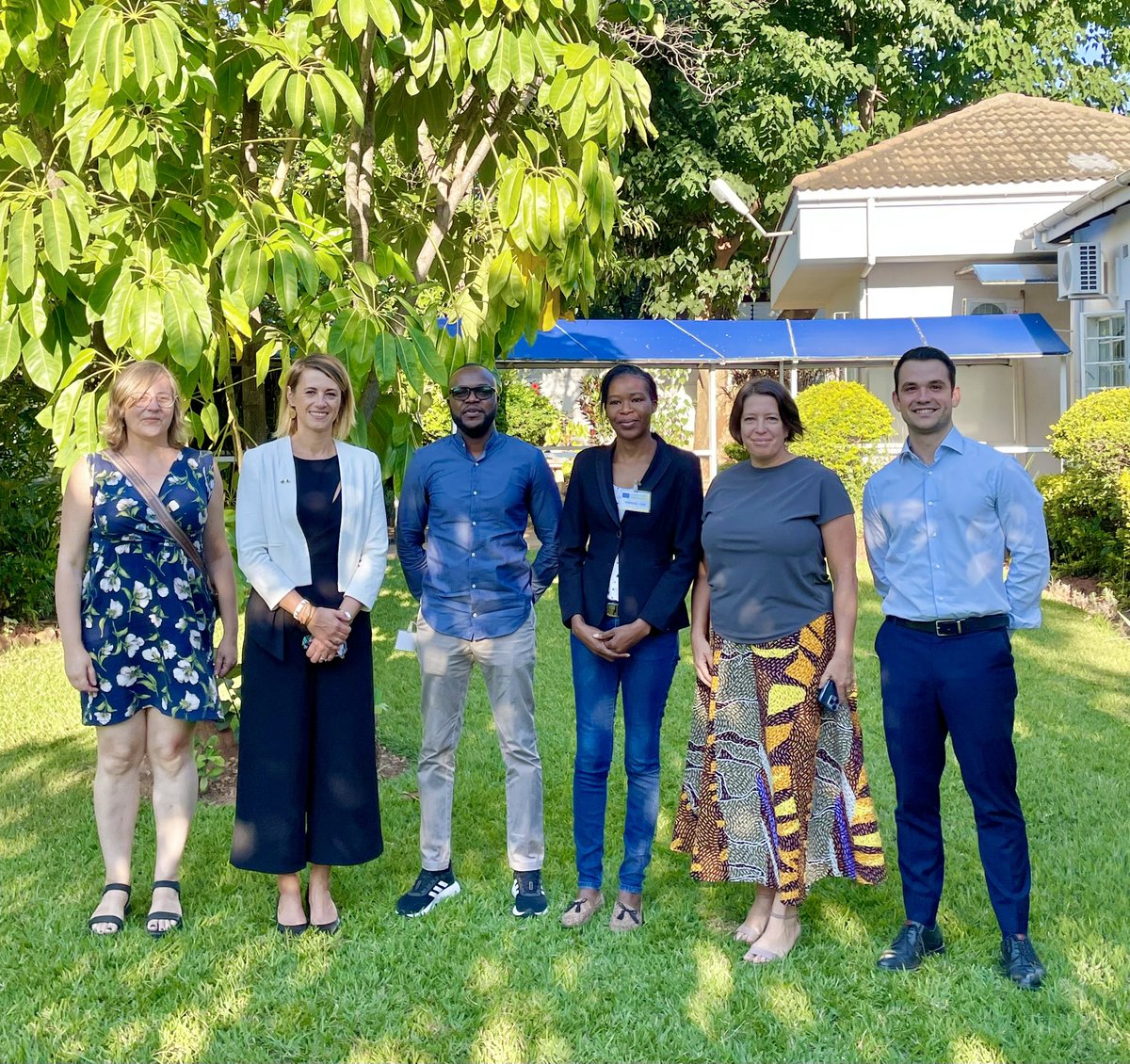 Great to meet @CCMG_Zambia to discuss their important work on election observation and electoral reform in Zambia following the publication of the EU Election Follow Up report 🇿🇲🇪🇺
