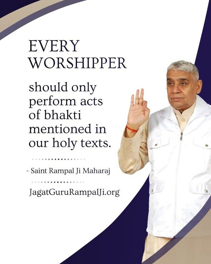 #RCBvsSRH   #GodMorningThursday
EVERY
WORSHIPPER
Should only perform acts of bhakti mentioned in our holy texts.
<a href="/SaintRampalJiM/">Sant Rampal Ji Maharaj</a>
Must Watch Sadhna tv7:30 PM
Visit our Saint Rampal Ji Maharaj YouTube Channel for More Information
<a href="/sunita_958/">sunita</a>