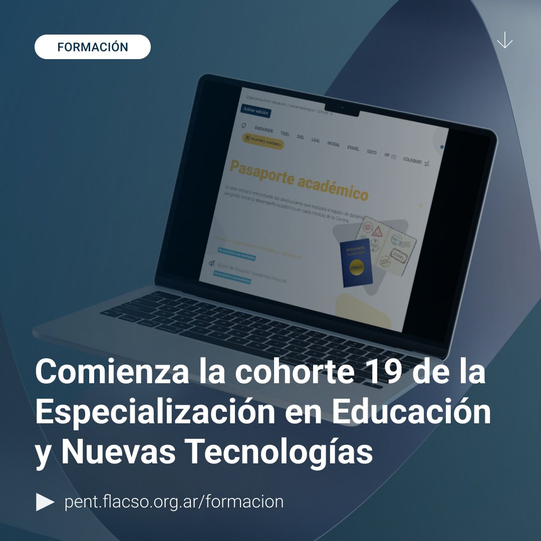 ✈️ Hoy comienza su cursada la cohorte 19 de la Especialización en Educación y Nuevas Tecnologías. En las primeras semanas cada participante inicia su recorrido en el módulo de embarque y explora los entornos de aprendizaje.